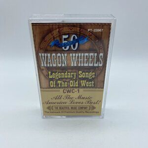 Wagon Wheels 50 Classics No 1 1992 Cassette Cowboy Country Sony USA